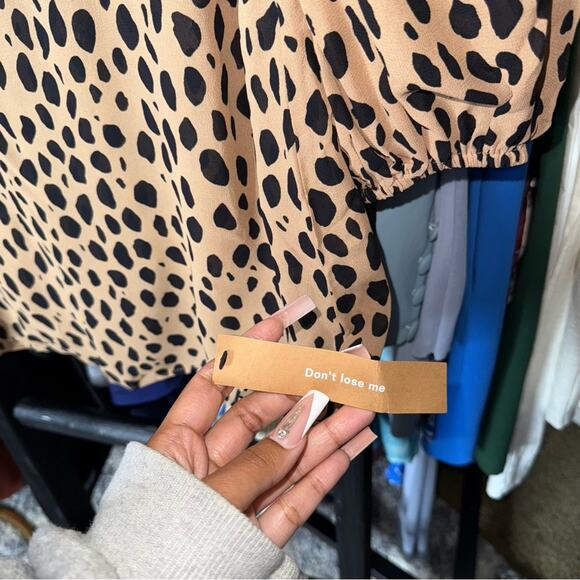 Reformation Terri Dress in Bobcat Romantic Soft Girl - Picture 7 of 17